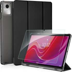CACOE Funda para Lenovo Tab M11 TB330 2024, Cuero Ultrafino con Vidrio Templado Ultrafino, Capa para Lenovo Tab M11 11 Pulgadas