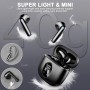 Auriculares Inalambricos, Auriculares Bluetooth 5.4 HiFi Estéreo, 50H Cascos Inalambricos Bluetooth con 4 HD Mic,2024 Audifonos