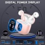 Auriculares Inalambricos, Auriculares Bluetooth 5.4 HiFi Estéreo, 50H Cascos Inalambricos Bluetooth con 4 HD Mic,2024 Audifonos