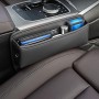 Goujfol Organizador Coche Asiento, Bolsa de Almacenamiento para Huecos de Asiento de Coche, Universal Cosas para el Coche, Pu