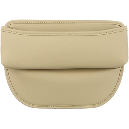 Goujfol Organizador Coche Asiento, Bolsa de Almacenamiento para Huecos de Asiento de Coche, Universal Cosas para el Coche, Pu