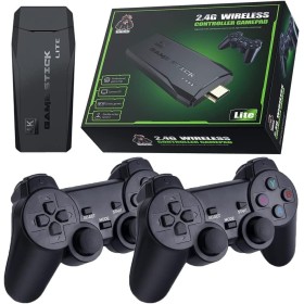 Consola de Videojuegos Retro HDMI con Tarjeta Incorporada de 32 GB Más de 10000 Juegos, Consola de Juegos Super Wireless USB