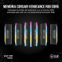 CORSAIR Vengeance RGB DDR5 RAM 16GB (2x8GB) 5200MHz CL40 Intel XMP Memoria de Ordenador Compatible iCUE – Negro