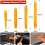 NCKIHRKK 965 Piezas Grapas Coche con Herramienta de clips Desmontaje Coche, Universales Remaches Plastico Coche, Juego de Auto