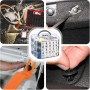 NCKIHRKK 965 Piezas Grapas Coche con Herramienta de clips Desmontaje Coche, Universales Remaches Plastico Coche, Juego de Auto