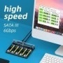 MAIWO-carcasa de disco duro externo M.2 SATA NGFF SSD tipo C, lector d