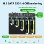 MAIWO-carcasa de disco duro externo M.2 SATA NGFF SSD tipo C, lector d