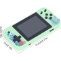 Consola de Juegos portátil, Consola de Videojuegos portátil con Pantalla IPS de 3,5 Pulgadas y batería Recargable por USB, 400
