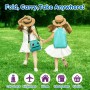 COOLJOY Bandeja Viaje Coche Niños, Mesa con Tablero Impermeable del Acolchado Suave, Paredes Laterales Robustas - Bandeja de