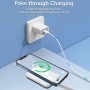 Inalámbrico Power Bank, Magnético Batería Externa 10000mAh, Cargador Inalámbrico 20W Cargador Portátil Carga Rápida, Slim