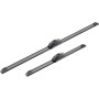 Bosch Aerotwin AR653S - Limpiaparabrisas, Negro (2 unidades, 650 mm y 400 mm)