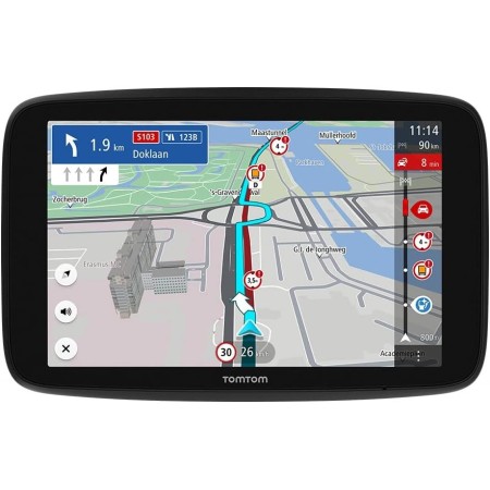 TomTom Navegador GPS GO Expert, pantalla HD de 7 pulgadas, con POIs para vehículos grandes, mapas del mundo, alertas de