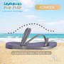 DON ALGODON Chanclas Mujer – Chanclas para Playa y Piscina - Sandalias Flip Flop de Goma con Suela Antideslizante y ligera