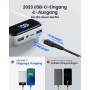 INIU Power Bank, 22.5W 20000mAh Bateria Externa Carga Rapida, Bateria Portatil PD3.0 QC4.0, Powerbank USB C Input & Output
