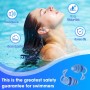 ZEEOYAN Tapones Oidos Natación para Adulto, 4 Pares de tapones para los oídos silicona natacion suave reutilizables, Perfectos