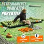 Yuzonc Colchoneta Camping, Ultraligero de Colchoneta Hinchable Camping, Colchonetas para Dormir Portátil para Acampada al Aire