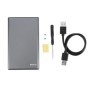 Caja HDD externa de 2,5 pulgadas, carcasa HDD para disco duro externo,