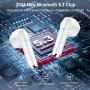 Auriculares Inalámbricos Bluetooth, Bluetooth 5.3 con 4 HD Mic, 48H HiFi Estéreo Cancelacion Ruido Deportivosb Cascos