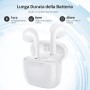 Auriculares Inalámbricos Bluetooth, Bluetooth 5.3 con 4 HD Mic, 48H HiFi Estéreo Cancelacion Ruido Deportivosb Cascos