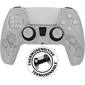 FRTEC - DRAGON BALL SUPER, Silicona Termosensible + Grips, compatible con mando Dualsense de Playstation 5