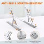GRIFEMA GB1054 Soporte Portátil Plegable, 6 Ángulos Adjustable Elevador Portátil, Compatible con la Mayoría de los Portátiles de