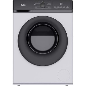 Svan Lavadora 6 Kg Carga Frontal Blanco SL6203AIDV. 1600W, 1200rpm, Motor Inverter, 11 Programas, Función Stop&Go, Tambor
