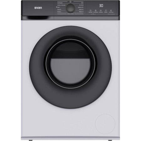 Svan Lavadora 6 Kg Carga Frontal Blanco SL6203AIDV. 1600W, 1200rpm, Motor Inverter, 11 Programas, Función Stop&Go, Tambor