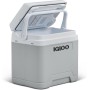 IGLOO IE24 AC/DC nevera eléctrica, 24 litros, mini-refrigerador con conexión de 12/230V para coche, barco y ocio, gris