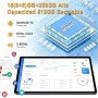 AOCWEI Tablet 11 Pulgadas 2K Android 13 16GB RAM+256GB ROM (TF 512GB)|8600 mAh|5MP+13MP+2MP| 2000 * 1200pixels |Bluetooth 5.0
