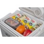 IGLOO IE24 AC/DC nevera eléctrica, 24 litros, mini-refrigerador con conexión de 12/230V para coche, barco y ocio, gris