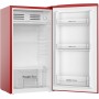 VOK Frigorífico Bajo Encimera de 85 L - Altura 84 cm, Cool Zone, Bajo Consumo Energético, Diseño Retro en Crema