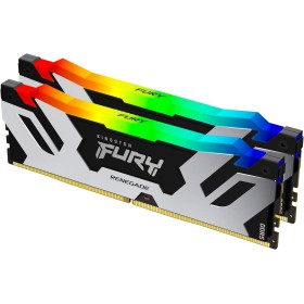 Kingston Fury Renegade Negro RGB 32GB 6400MT/s DDR5 CL32 DIMM Memoria gamer para Ordenadores de sobremesa (Kit de 2) -