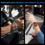 mingwear Militar Reloj Inteligente Hombre 1.85" Pantalla Táctil HD, Batería 730mAh,Linterna LED, Llamadas Bluetooth