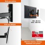 Vogel's WALL 3245 Soporte de pared para TV | Inclinable y Giratorio 180º | Para televisores de entre 32-55 pulgadas (81-140 cm)