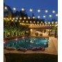 SAEIHGAE LED Luces Exterior Jardin Guirnalda - Exteriores Guirnaldas 30M G40 100ft Bombillas Luz para Terraza Decoracion Patio