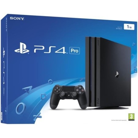 PlayStation 4 Pro (PS4) - Consola, Color Negro