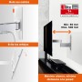 Vogel's WALL 3245 Soporte de pared para TV | Inclinable y Giratorio 180º | Para televisores de entre 32-55 pulgadas (81-140 cm)