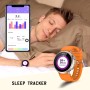 Reloj inteligente Ultra Hombre mujer con llamadas y WhatsaApp (recibir/hacer llamada),1,52" redonda pantalla HD fitness tracker