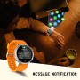 Reloj inteligente Ultra Hombre mujer con llamadas y WhatsaApp (recibir/hacer llamada),1,52" redonda pantalla HD fitness tracker