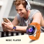 Reloj inteligente Ultra Hombre mujer con llamadas y WhatsaApp (recibir/hacer llamada),1,52" redonda pantalla HD fitness tracker