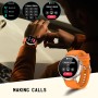 Reloj inteligente Ultra Hombre mujer con llamadas y WhatsaApp (recibir/hacer llamada),1,52" redonda pantalla HD fitness tracker