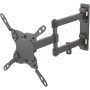 SOPORTE DE PARED AISENS PARA PANTALLAS 13P A 42P HASTA 20KG BRAZO EXTENSIBLE GIRATORIO INCLINABLE NEGRO WT42TSLE-011
