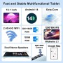 ZIOVO Android 14 Tablet 10 Pulgadas, 22GB RAM+128GB ROM (TF 1TB), 5G WiFi, Widevine L1/Octa-Core/2.0 GHz/8000mAh/Cuerpo