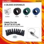 MAGMA Cuerda Elastica 8mm, 25m. Monotex Polietileno. Piscinas (Standard NF P 90-308) Toldos Acampadas Exteriores Manualidades