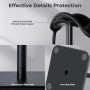Alyvisun Soporte Auriculares [Base Pesada y Altura más Alta] Soporte de Cascos Ganchos para Todos los Auriculares de