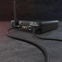 KabelDirekt – 2m Cable Óptico TOSLINK Audio (Stereo Dolby Digital normal, DTS, Conector Macho a Conector Macho, negro)