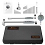 Neoteck Calibres de Orificios 18-160mm Reloj Comparador Indicador Dial Digital 0,01mm Calibrador de Dial para Diámetro Interior