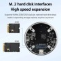 Caja magnética M.2 2230 2242 NVMe SSD, caja de disco duro de 10Gbps, U