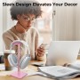 Alyvisun Soporte Auriculares [Base Pesada y Altura más Alta] Soporte de Cascos Ganchos para Todos los Auriculares de