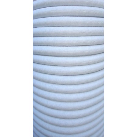 20 m Cuerda extensora 10 mm blanco cuerda de goma Cuerda de lona Cuerda tensora cuerda lona.